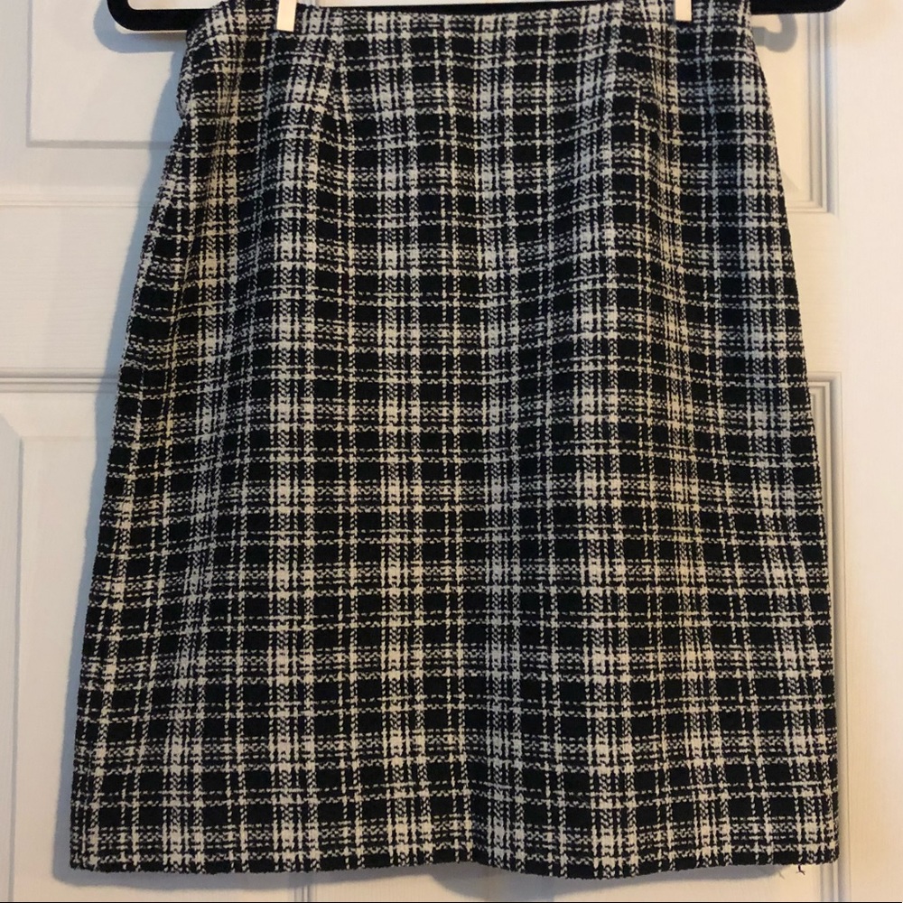 Caslon Plaid pencil skirt